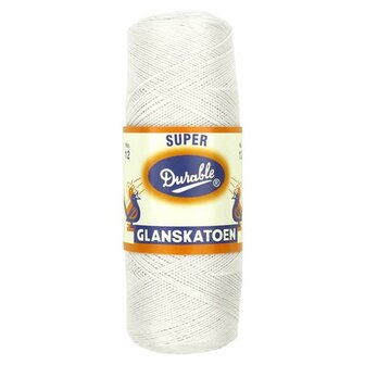 Durable glanskatoen no 12