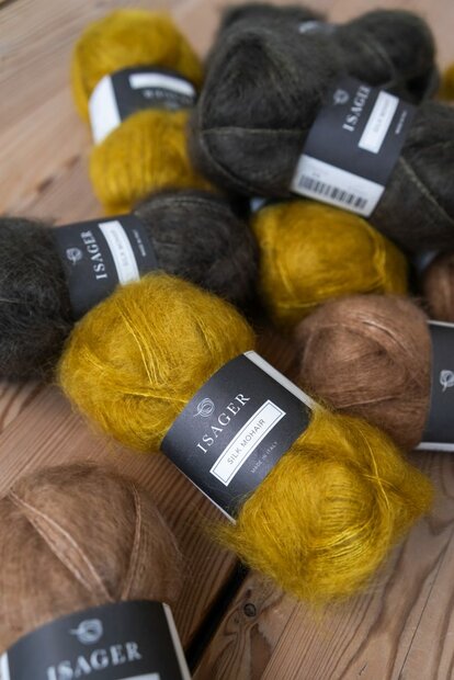 Silk mohair