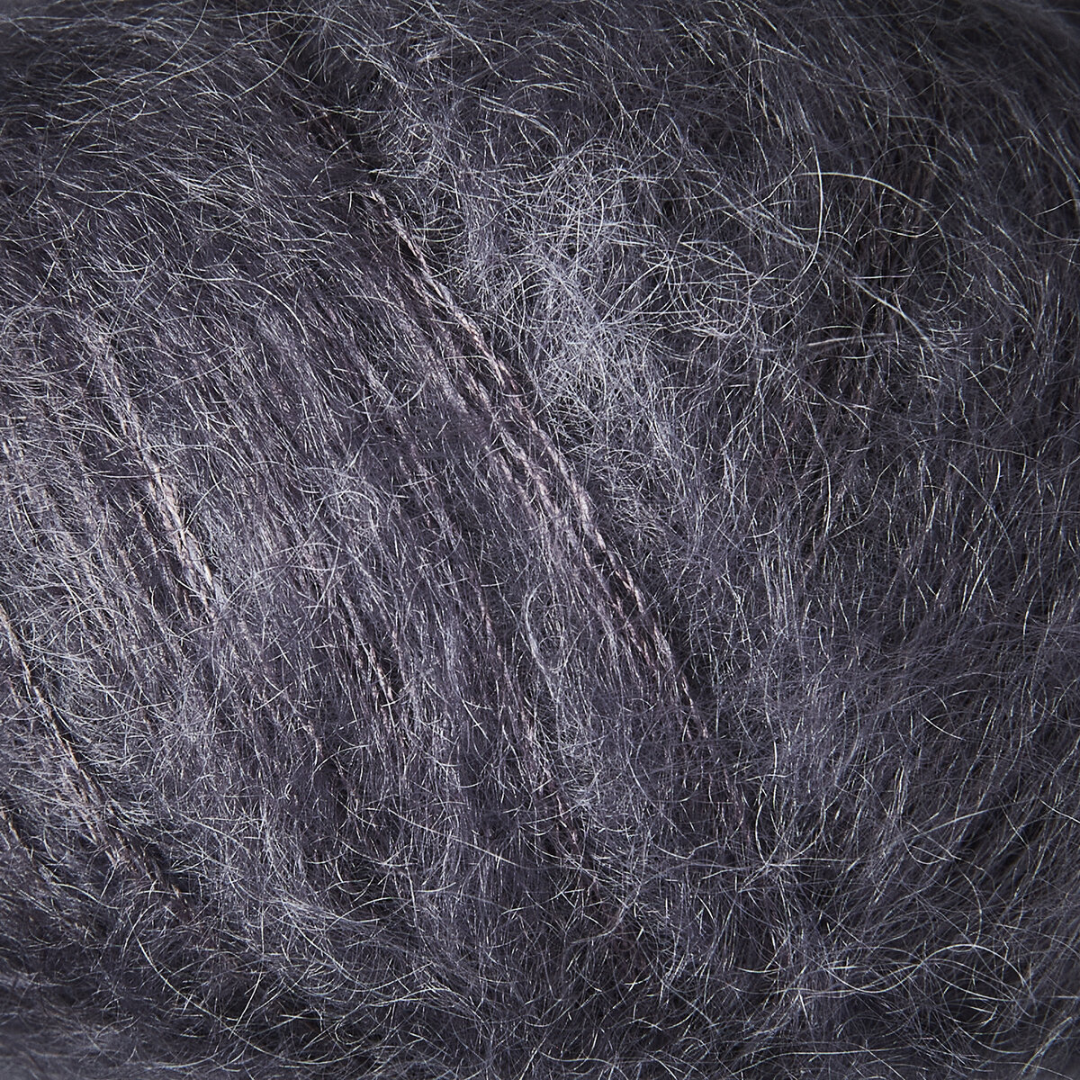 Dusty violet soft silk mohair