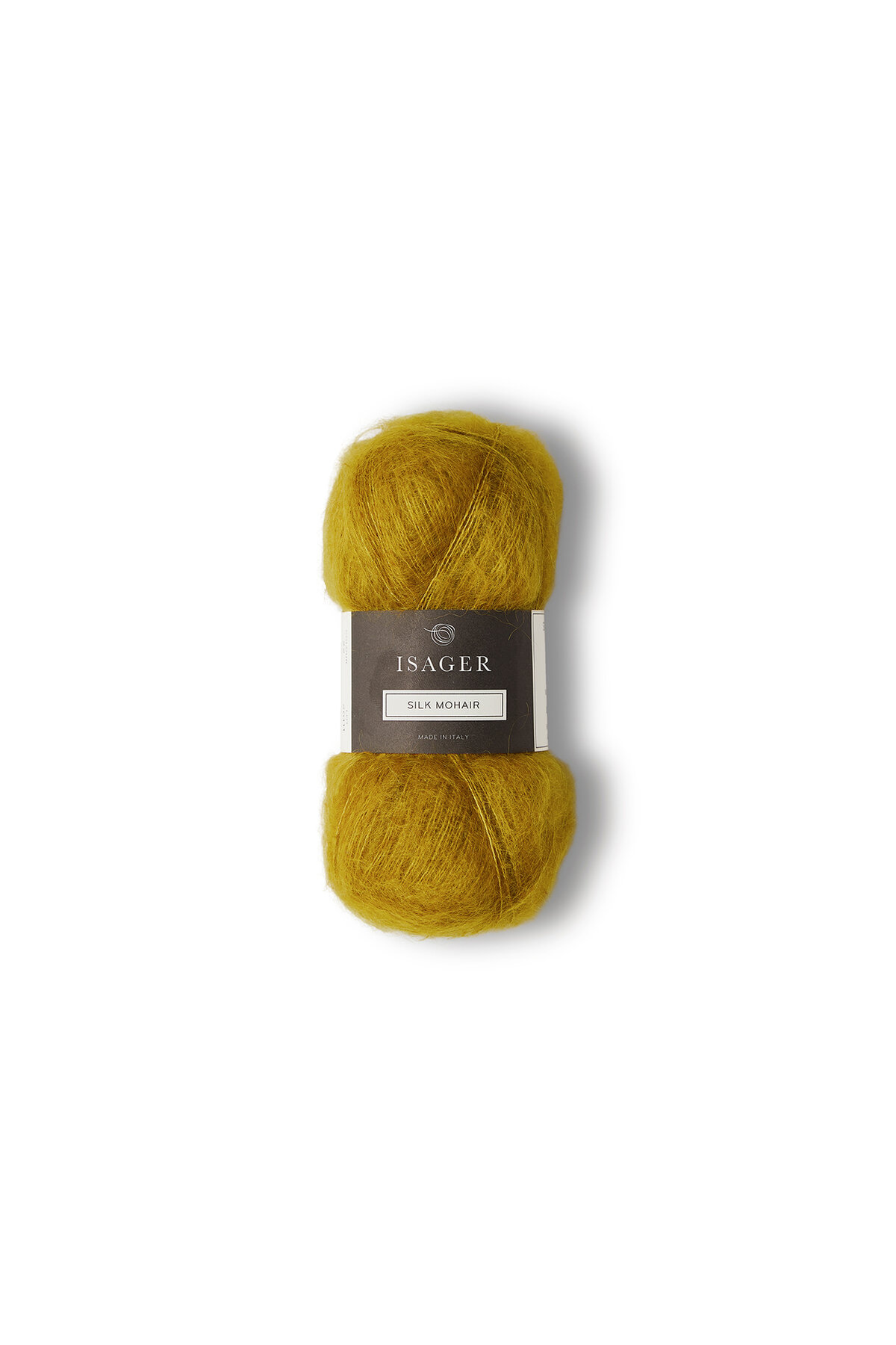 Silk mohair goudgeel