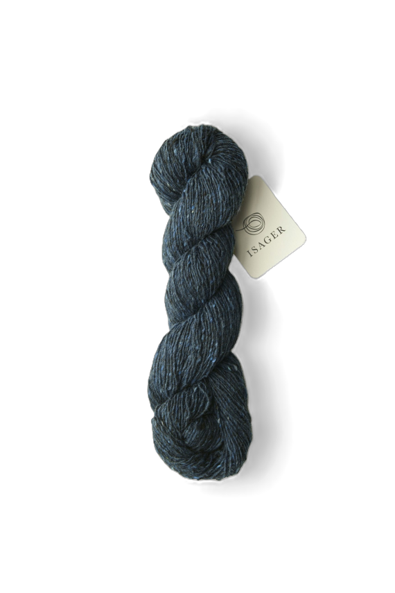 Navy Isager tweed