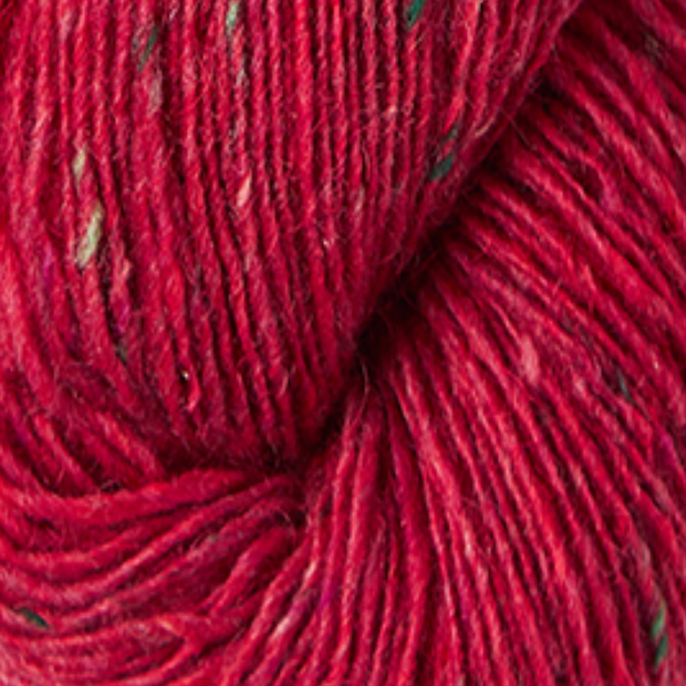 Isager tweed Raspberry