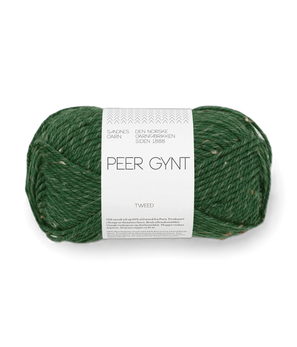 Tweed Forest green Peer Gynt