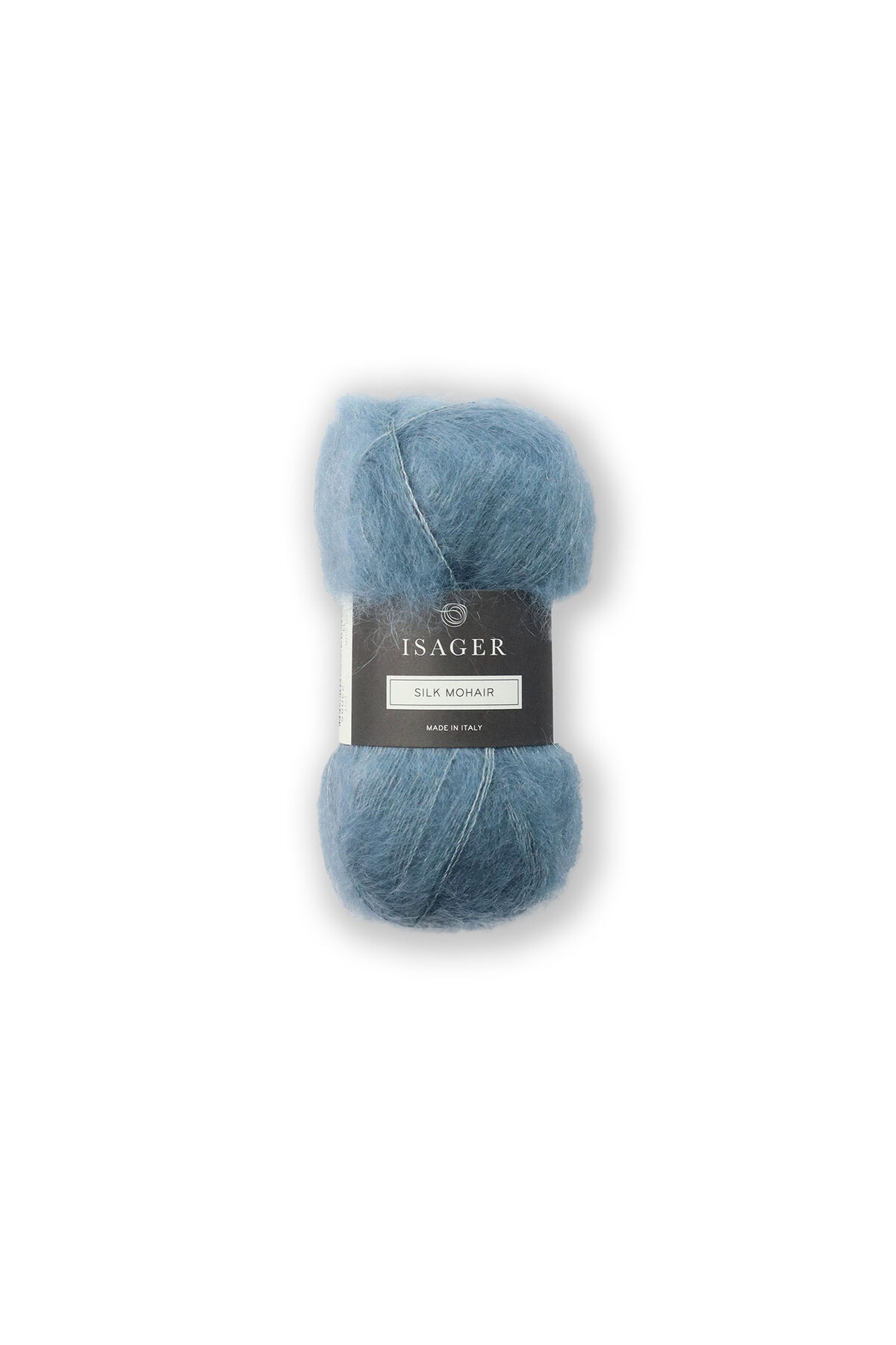 Isager Silk Mohair blauw