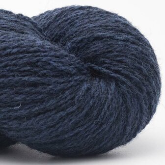 Bio shetland donkerblauw