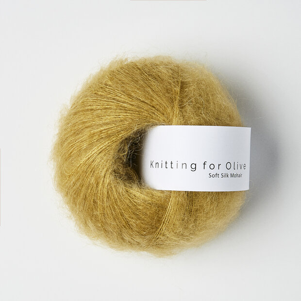 Soft silk mohair Dusty Honey