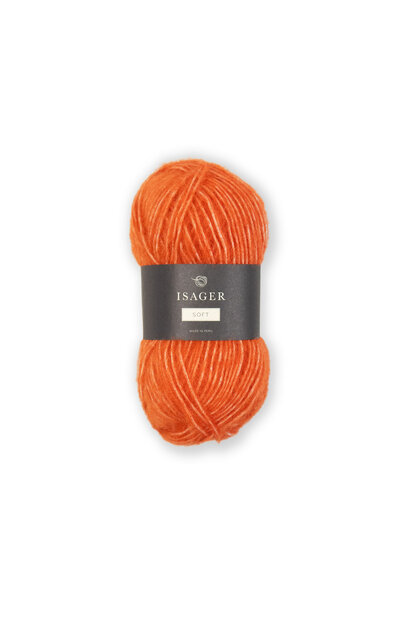 Isager soft oranje