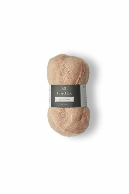Isager Silk Mohair licht zalm