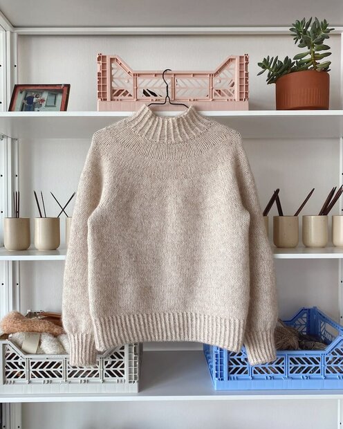 Novic sweater-Isager yarns