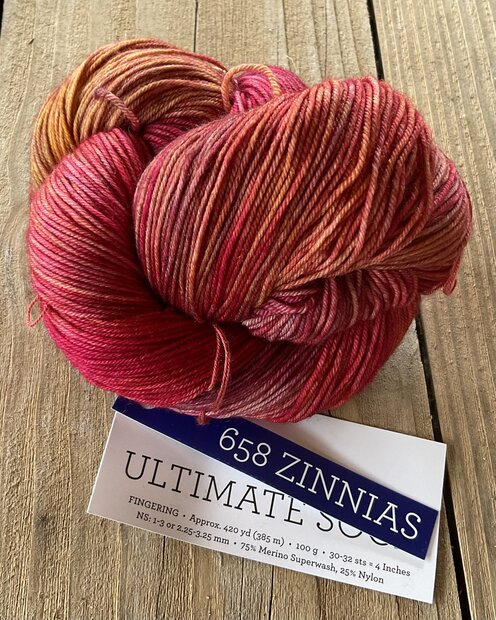 Zinnias ultimate sock