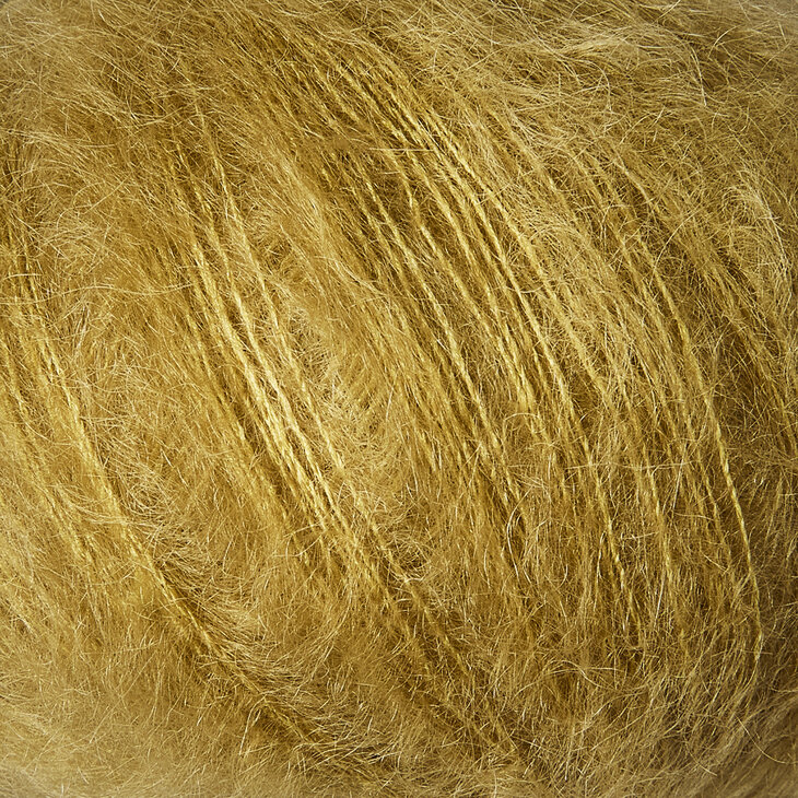 Soft silk mohair Dusty Honey