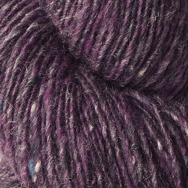 Purple Isager tweed