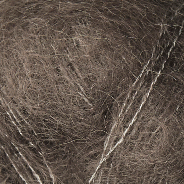 Isager Silk Mohair muisgrijs