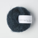 Deep Petroleum blue-Soft Silk Mohair