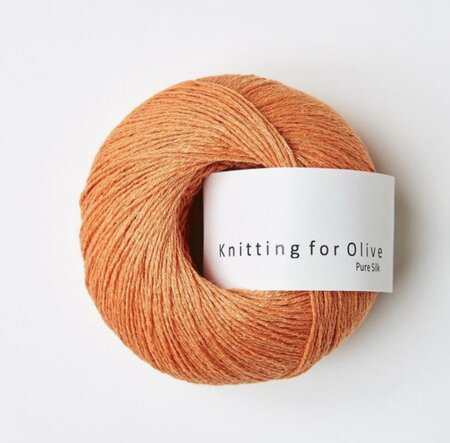 Mandarin - Pure Silk Knitting for Olive
