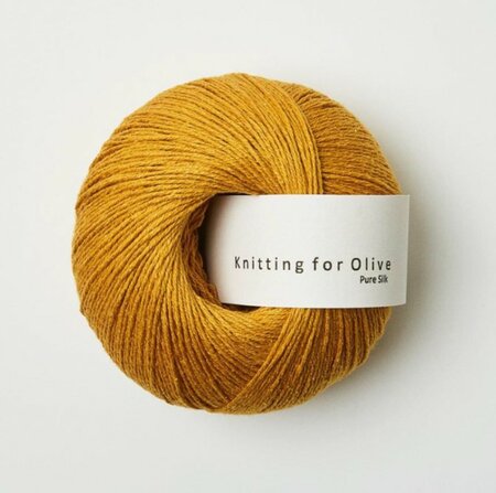 Sunflower - Pure Silk Knitting for Olive