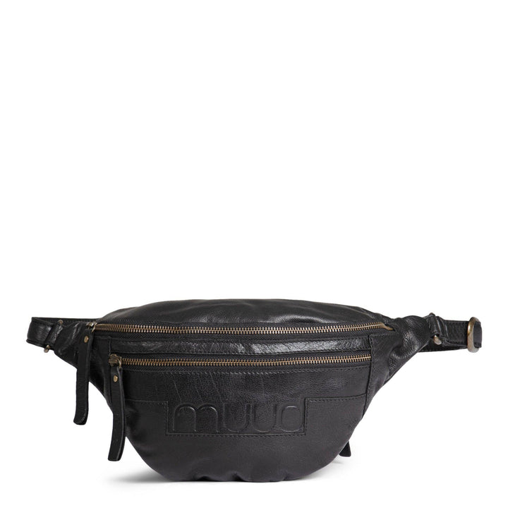 Muud Vegas leren heuptas  &amp; crossbody tas