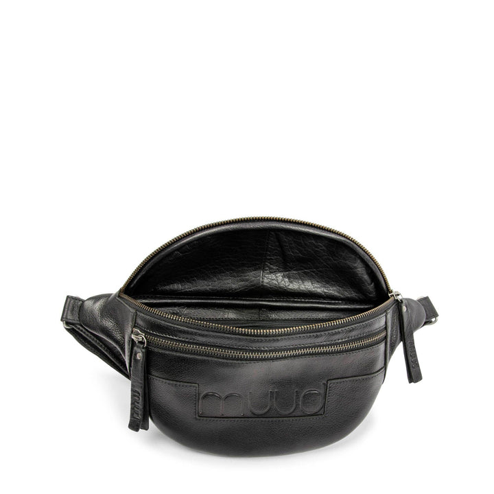 Muud Vegas leren heuptas  &amp; crossbody tas