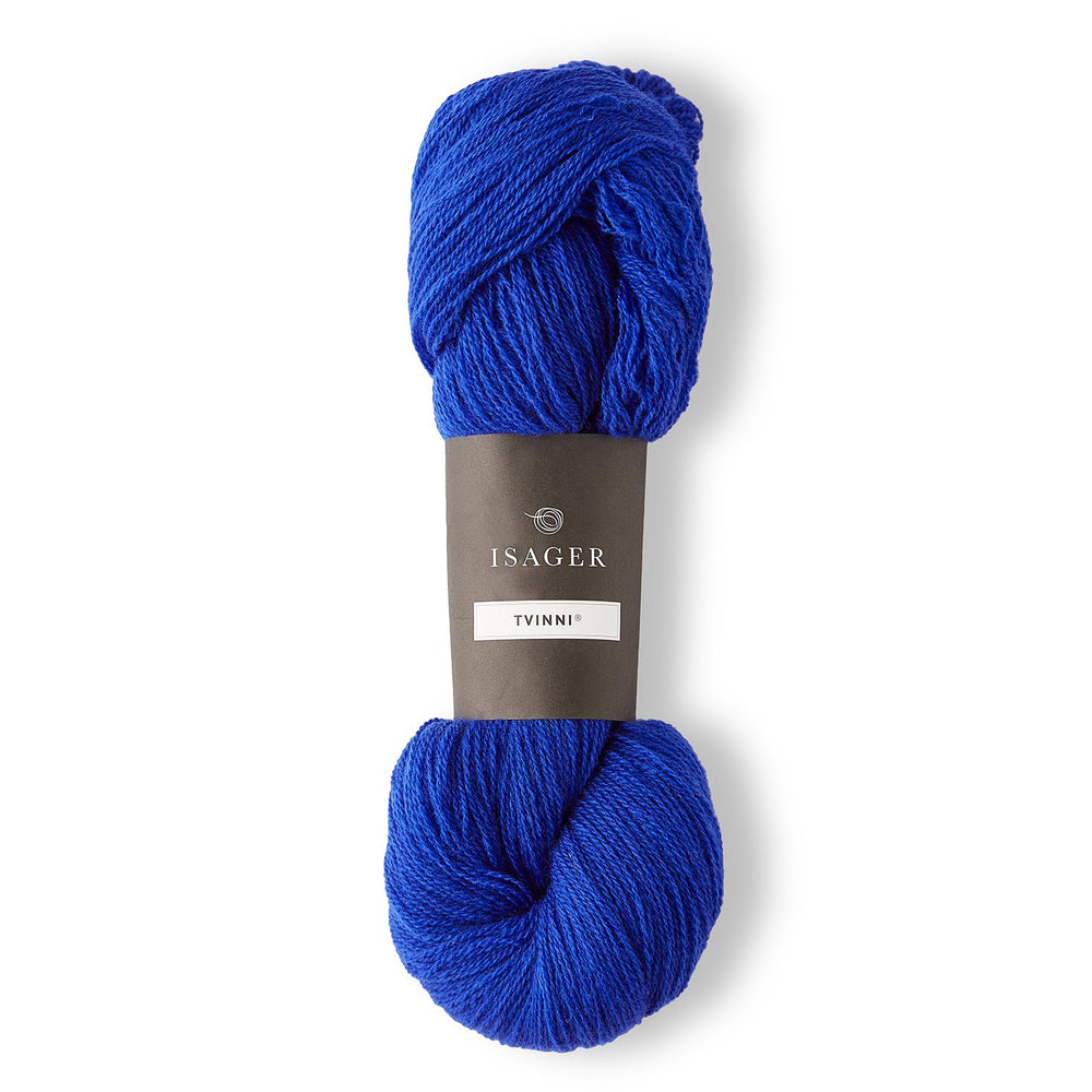 Isager tvinni Helderblauw