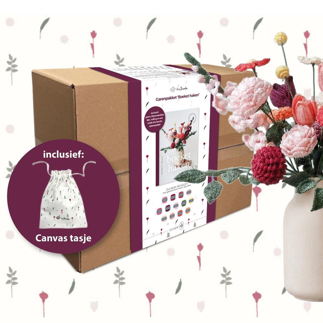 Liefde voor wol Een boeket om te haken en bewaren