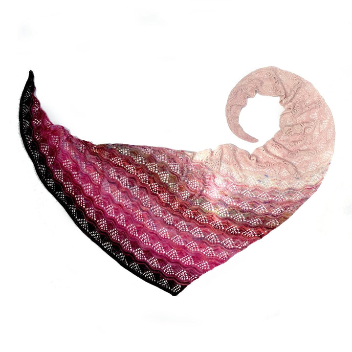 Koigu Wool Designs Grevillea Shawl – Ambah O’Brien x Koigu