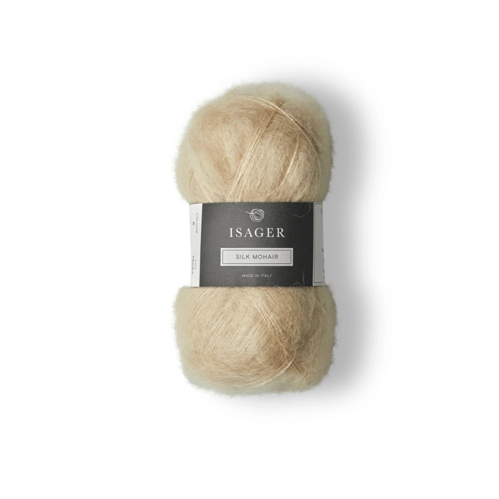 Isager Isager silk mohair: Premium zachte mohair garens