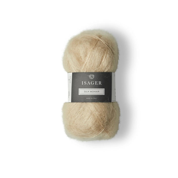 Isager Isager silk mohair: Premium zachte mohair garens