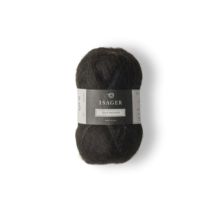 Isager Isager soft silk mohair | 30 zwart
