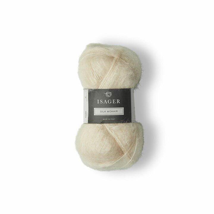 Isager Isager soft silk mohair | Wit 0