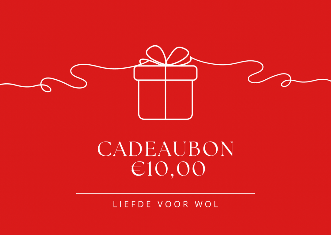 Liefde voor wol Liefde voor wol - cadeaubon