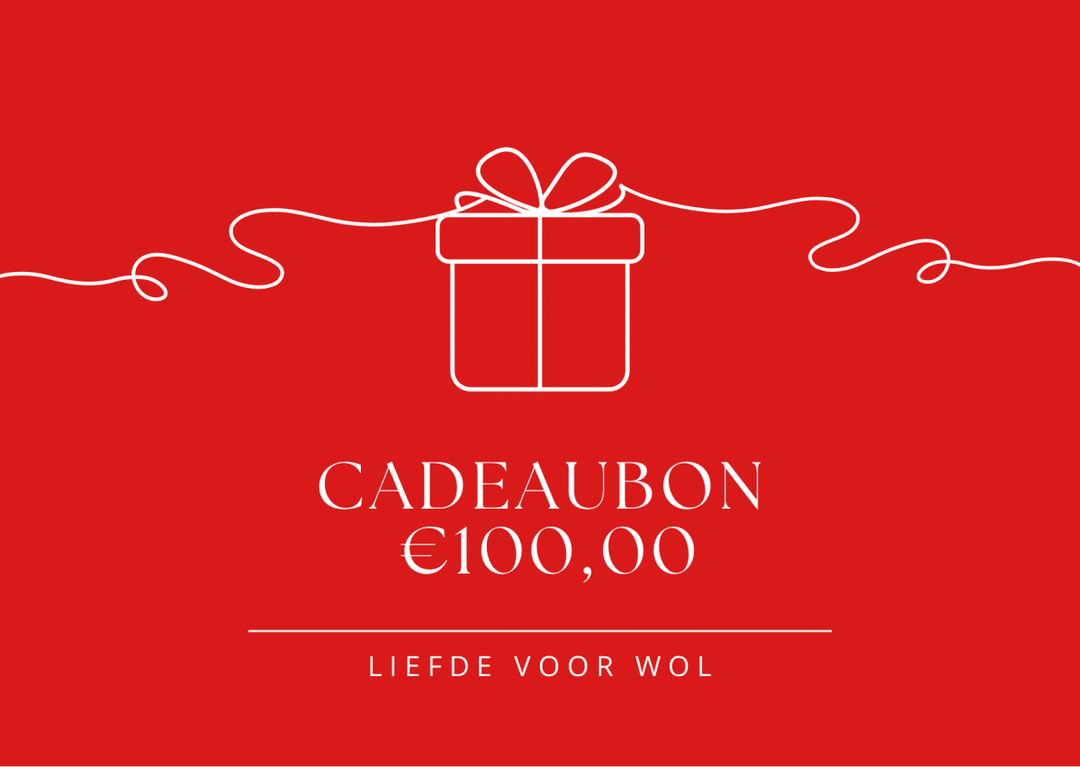 Liefde voor wol Liefde voor wol - cadeaubon