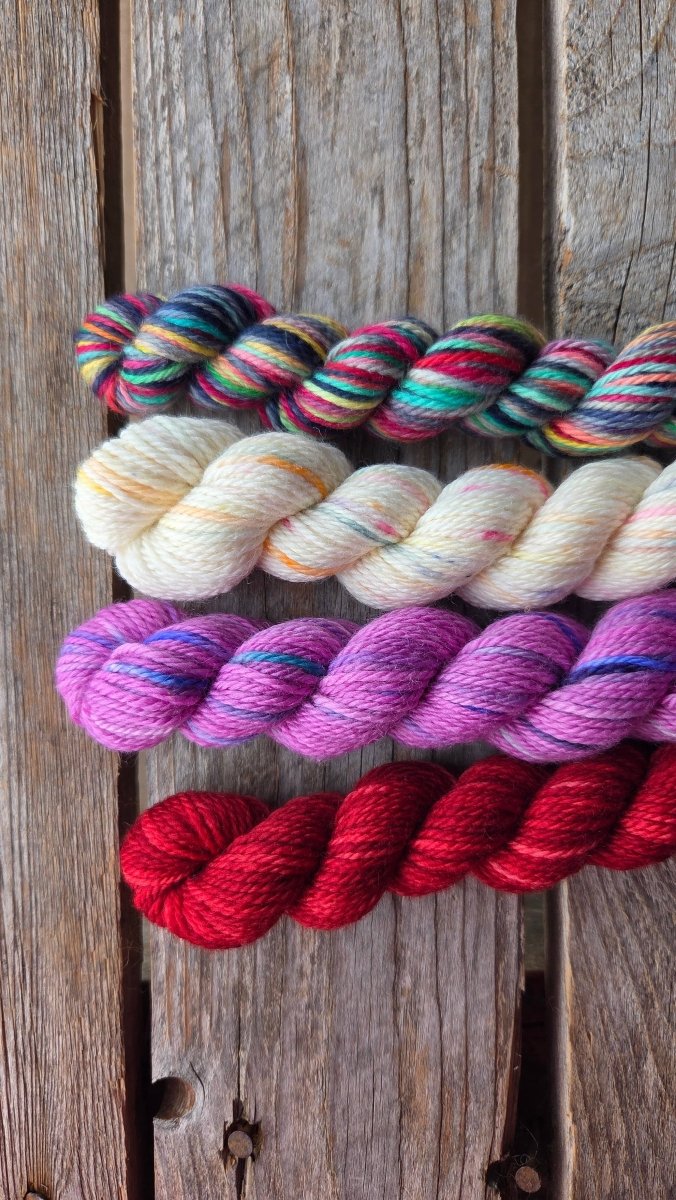 Koigu yarns Little Bits hoofdband brei - en haakpakket
