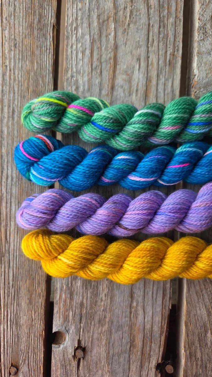 Koigu yarns Little Bits hoofdband brei - en haakpakket
