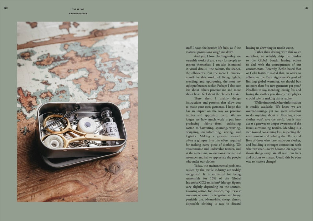 Cozy Publishing The Art of Knitwear Repair