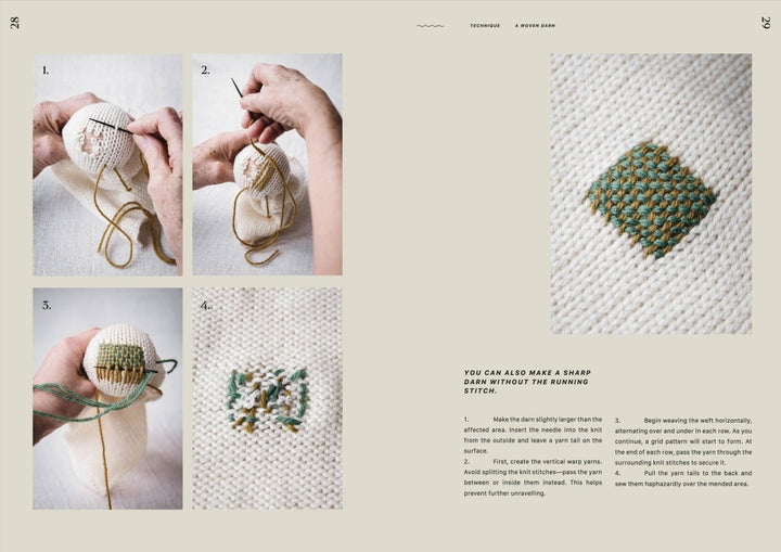 Cozy Publishing The Art of Knitwear Repair