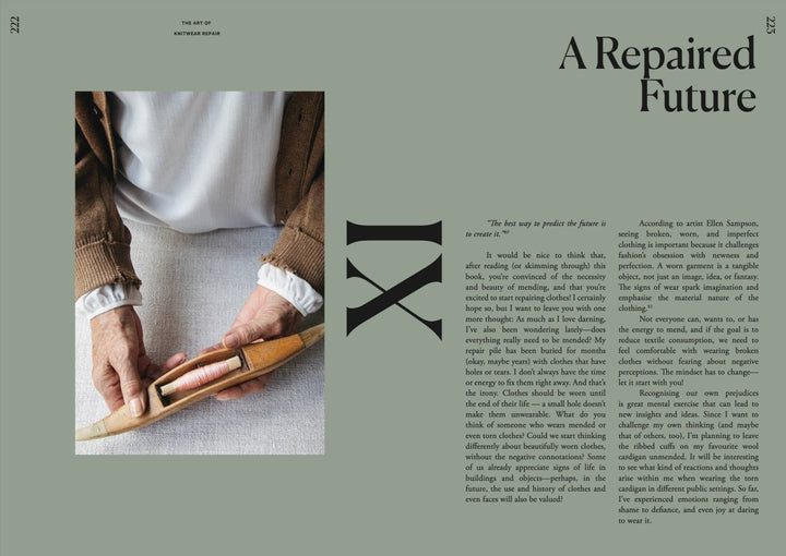 Cozy Publishing The Art of Knitwear Repair